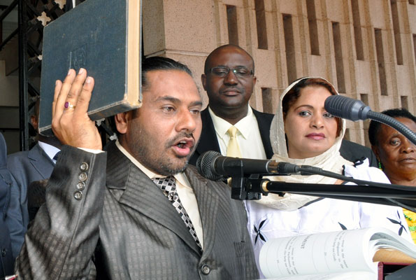 Police Arrest Kasibante As Singh Swears In Daily Monitor