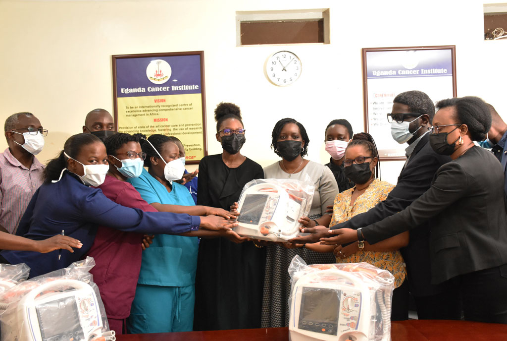 Uganda Cancer Institute gets first five defibrillators Monitor