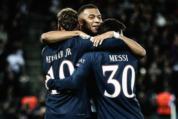 Mbappe, Messi and Neymar in same team not hindering PSG, says Galtier ...