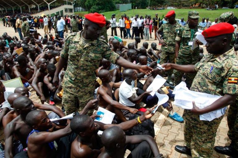 UPDF recruitment in pictures Daily Monitor