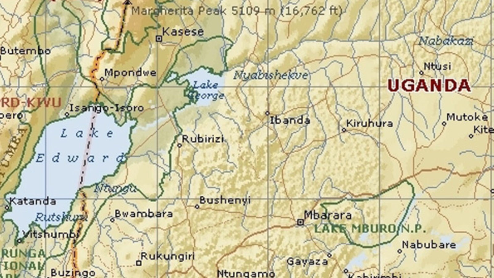 Map Of Bushenyi District Bushenyi Divided Into Five Districts | Monitor