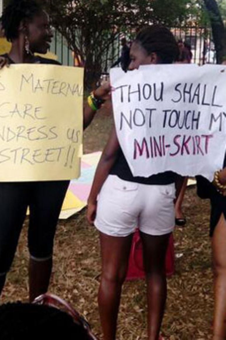 Women Activists Demonstrate Over The Pornography Law Daily Monitor