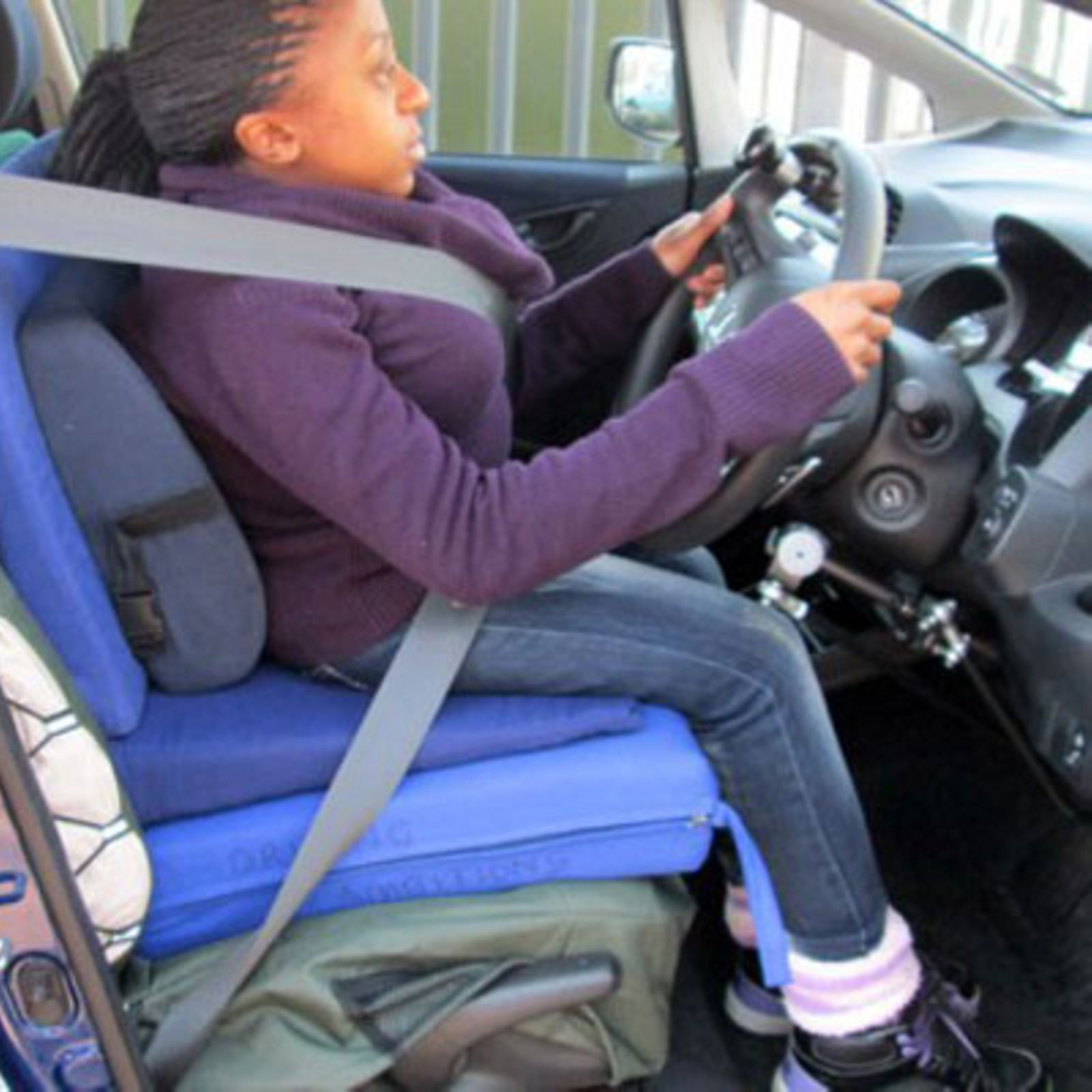 Car Booster Seat Cushion Raise the Height for Short People Driving