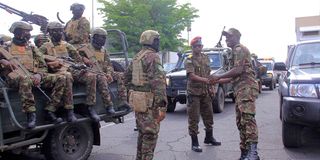 Military troops deployed in eastern DR Congo 