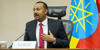 Ethiopian Prime Minister Abiy Ahmed