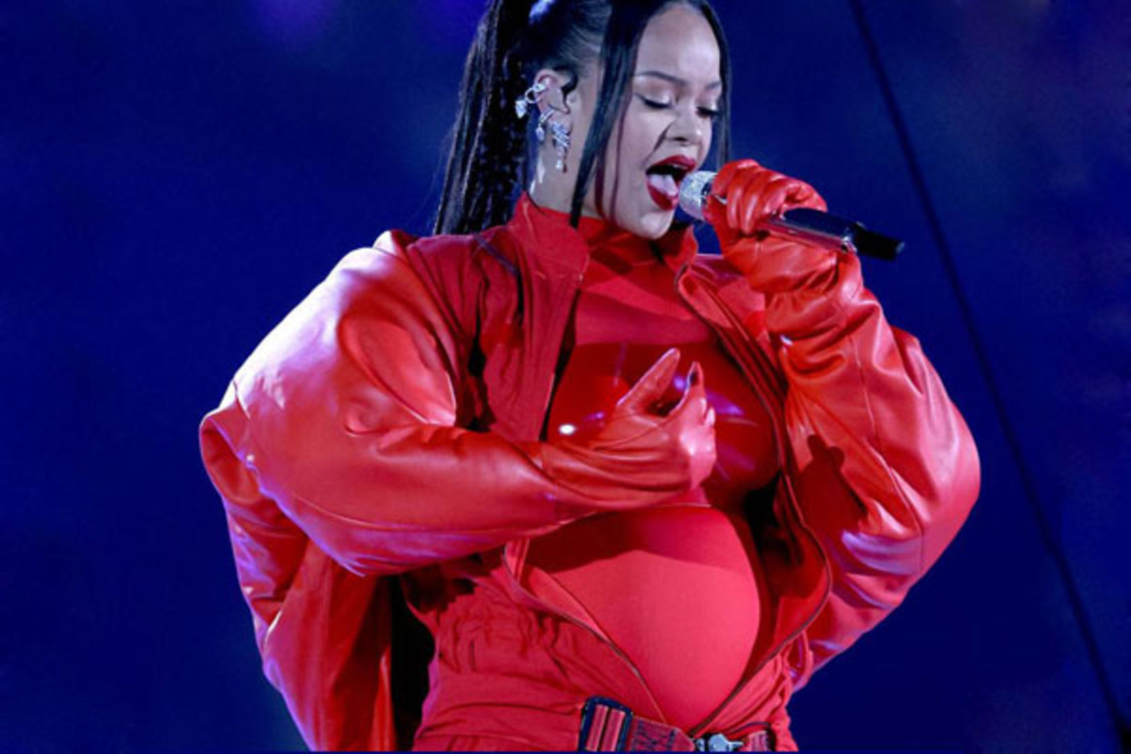 Rihanna pregnant: the Super Bowl halftime show is already widely