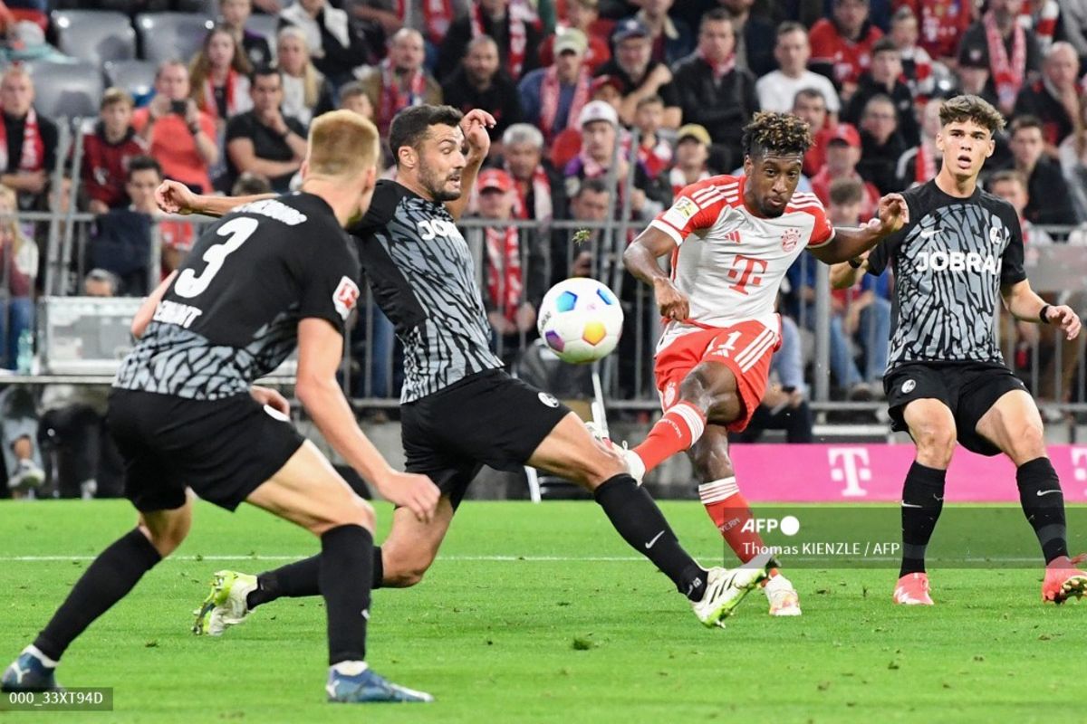 Coman Double Helps Bayern Cut Gap After Leverkusen Go Top Monitor 