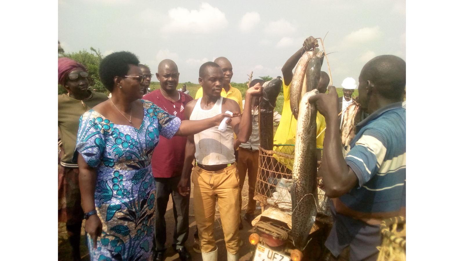 Confiscated illegal fishing gear set on fire in Kalangala - New