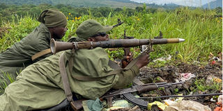 Congo soldiers